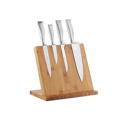 Melhore a sua organização da cozinha com o nosso porta-facas de faca de madeira magnética feito sob medida