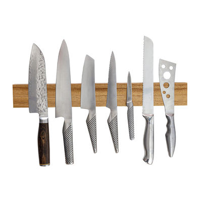 Cadeira de fita magnética de madeira Porta de faca magnética Sucção magnética Hang Lever Acessório de cozinha