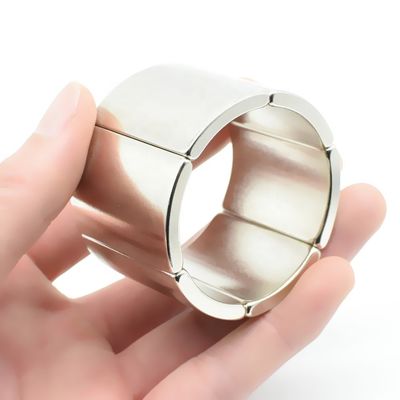 Serviço de processamento de perfuração Ímã de neodímio para geradores Forma trapezoidal permanente