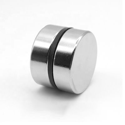 Potente ímã de terras raras NdFeb permanente N52 ímãs de neodímio circulares axial D30x10mm