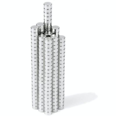 N52 Ímã de neodímio em forma de disco pequeno permanente de 4 mmx2 mm para aplicações industriais
