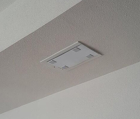 0.5-1mm Espessura Alta resistência de abertura de ventilação magnética com revestimento de PVC branco