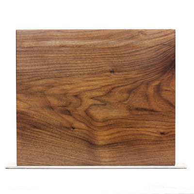 260x240x32 mm Porta de facas magnéticas de dois lados com bambu permanente Acacia Walnut