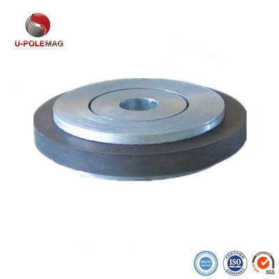 Amostra Y35 Ferrite profissional permanente de anel magnetizado diametralmente para alto-falante