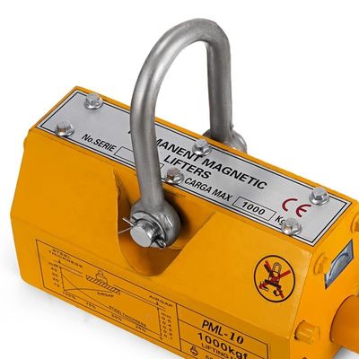 55.5 kg de peso morto PML-1000 ímã de elevação manual comutável para industrial