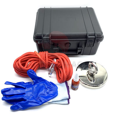 Conjunto de pesca com ímã de fio M12 com caixa de transportador Materiais avançados de ímã de neodímio