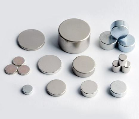 Imã de disco Ndfeb de terras raras com magnetismo personalizado