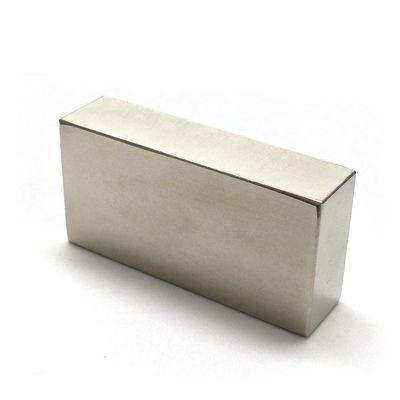 ISO14004 2004 Bloco de barra magnética de neodímio N52 aprovado 100 x 50 x 20 mm para ambiente