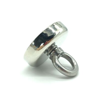 Dia 60mm 350lbs Force Neodímio Magnet Kit de pesca com D10mm x L10M tamanho de corda