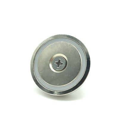 Dia 60mm 350lbs Force Neodímio Magnet Kit de pesca com D10mm x L10M tamanho de corda