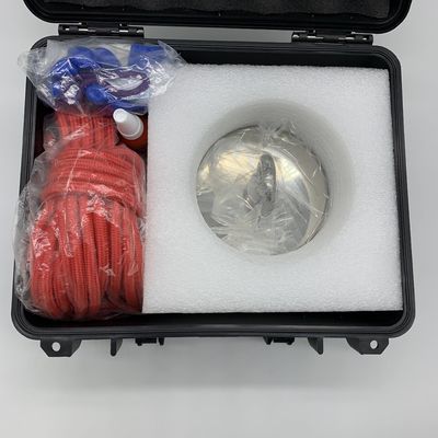 Dia 60mm 350lbs Force Neodímio Magnet Kit de pesca com D10mm x L10M tamanho de corda