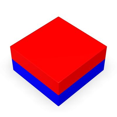 Material magnético superforte Grade de corte NdFeB Bloco retangular Ímã de neodímio