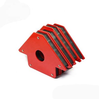 Suporte de soldagem magnética vermelha 190 mm comprimento para aplicações versáteis