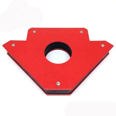Suporte de soldagem magnética vermelha 190 mm comprimento para aplicações versáteis
