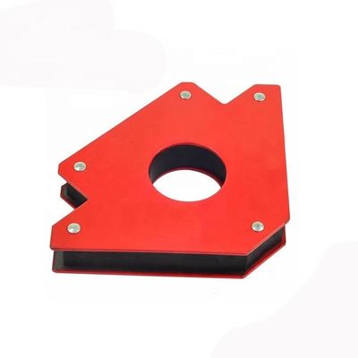 Suporte de soldagem magnética vermelha 190 mm comprimento para aplicações versáteis