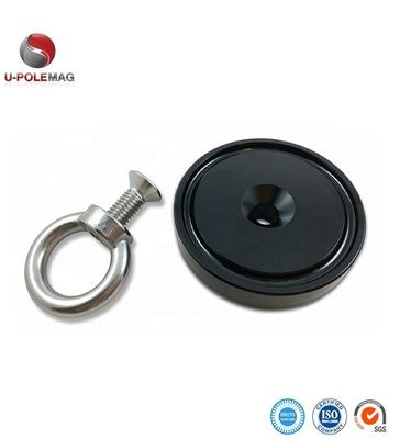 UPN04-75 Ímã de pesca de neodímio de 350 libras com fecho de olho e tipo de gancho de tolerância /-0,1 mm