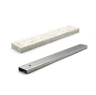 12 "Poderosa Neodímio Magnético Pedra para Negro/Branco Mármore Magnético Knife Holder Rack