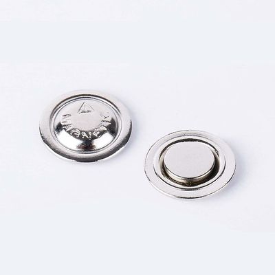 Metal Magnético Nome Emblema Ímã 45x13mm Chapa de aço com um ímã industrial dentro