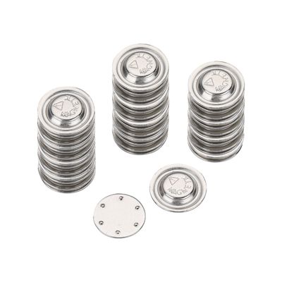 Metal Magnético Nome Emblema Ímã 45x13mm Chapa de aço com um ímã industrial dentro