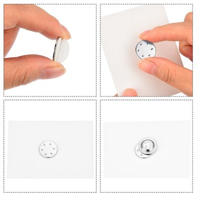 Metal Magnético Nome Emblema Ímã 45x13mm Chapa de aço com um ímã industrial dentro