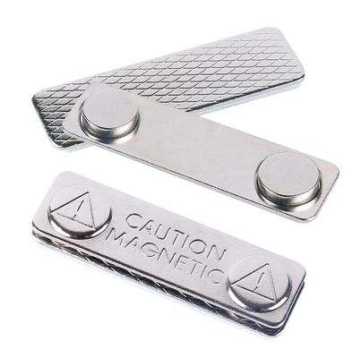 310g 45x13mm espuma auto-aderente Magnético forte distintivo com dois ímãs perfeito