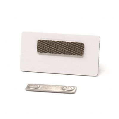 310g 45x13mm espuma auto-aderente Magnético forte distintivo com dois ímãs perfeito