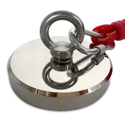 880 LBS Força de tração Neodímio Fishing Magnet Bundle M12 Parafuso Tamanho ± 0,1 mm Tolerância