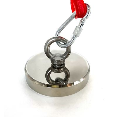 880 LBS Força de tração Neodímio Fishing Magnet Bundle M12 Parafuso Tamanho ± 0,1 mm Tolerância
