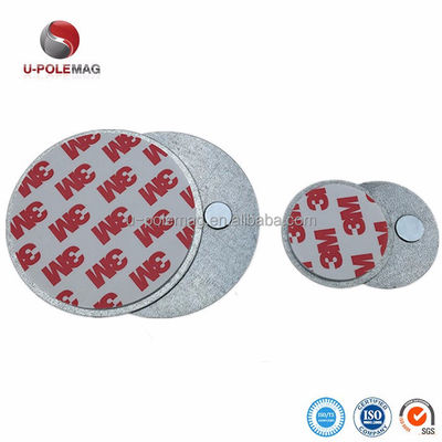 Placa de fixação conveniente para montagem magnética de detectores de fumaça termômetro usado