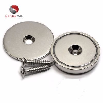 Magnéticos de neodímio compostos Magnéticos de copos de neodímio fortes com M4 de rosca masculina