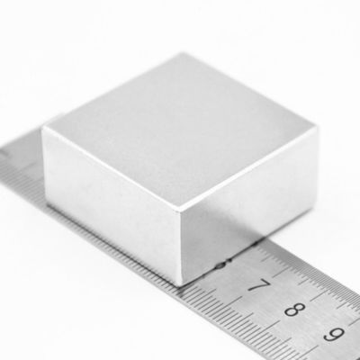 Magnético de terras raras sinterizado Amostra Magnético Quadrado Permanente de Potência 50*50*25