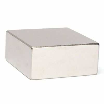 Magnético de terras raras sinterizado Amostra Magnético Quadrado Permanente de Potência 50*50*25