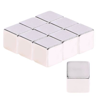Magnético de terras raras sinterizado Amostra Magnético Quadrado Permanente de Potência 50*50*25