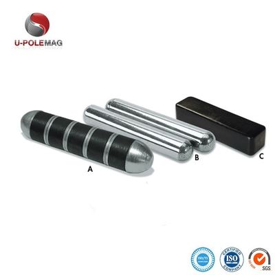 104.91g Ferrite Permanente Magnético de Vaca Preto Magnético Industrial 3 "X 0,67" X 0.65