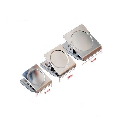 31mm / 38mm / 45mm Clip/Clamps de aço inoxidável ímãs de frigorífico para casa ou escritório
