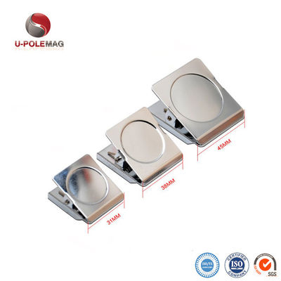 31mm / 38mm / 45mm Clip/Clamps de aço inoxidável ímãs de frigorífico para casa ou escritório