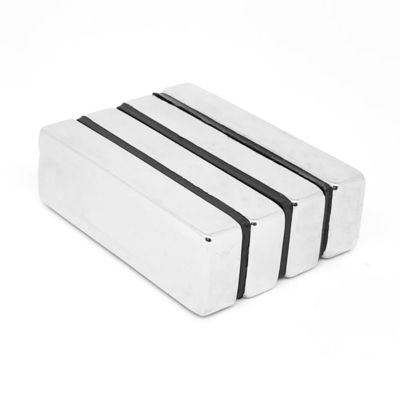 Utilização industrial N52 60x20x10mm Ímãs de Neódimo Quadrado Ímãs gigantes