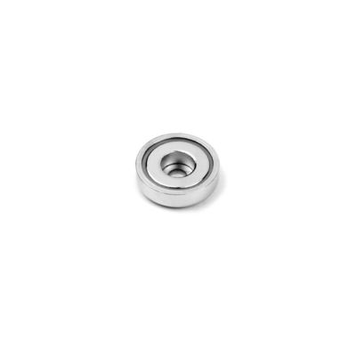 Magnético de potência NdFeB D16MM /- 0 Tolerância Revestimento Ni-Cu-Ni niquelado