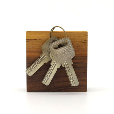 Barra de faca magnética desmontável personalizada para cozinha em noz/cerveja/bamboo/caçamba