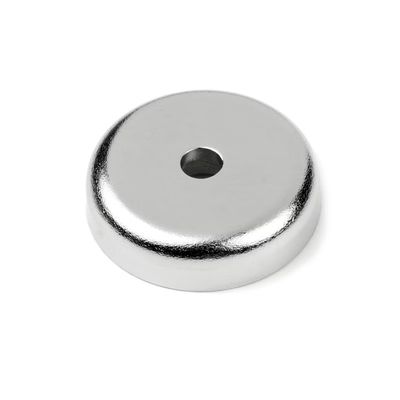 32mm Neodímio Pot Magnet com CounterSunk Hole 32kg Capacidade de puxação 1,26 polegadas Diâmetro