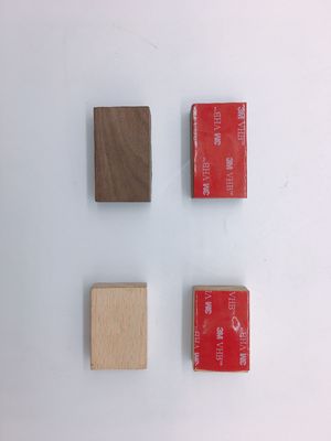 Barra de faca magnética desmontável personalizada para cozinha em noz/cerveja/bamboo/caçamba