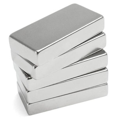 100x50x20 mm Ímã de terras raras com serviço de corte Ímã NdFeB retangular direto