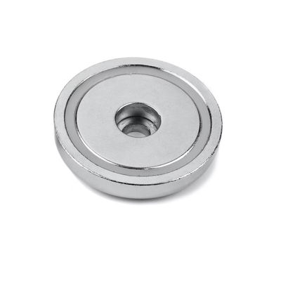 D42mm Pot Magnet com Round Cup Neodímio Base Magnética e Força de Deslocamento Forte