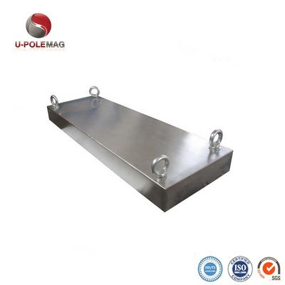 Magnetos industriais Magnetos permanentes 304 SS para placa de separação magnética forte personalizada