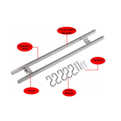 304 de aço inoxidável porta de faca magnética para parede O acessório de cozinha perfeito