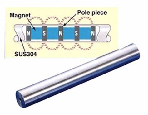 Dimensões personalizadas Ndfeb Grau 16000 Gauss Neodímio Magnet Bar para Magnetic Stirring Rod