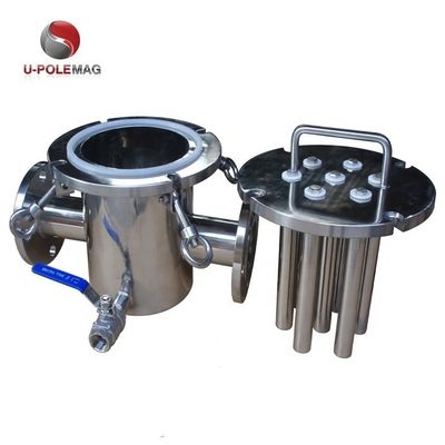 Chocolate de fácil limpeza e aquecimento com filtros magnéticos de tipo flange feitos de SUS316L