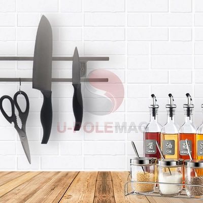 Tubo de faca magnética de aço inoxidável mais vendido para utensílios de cozinha e armazenamento de facas