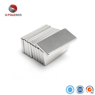Large Square Thin Flat Super Strong Neodymium Magnetic Sheet N52 40x20x10mm para gerador