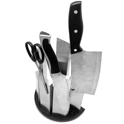 Bloco de faca magnética de aço inoxidável multifunção de cozinha personalizada